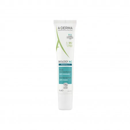 A-DERMA PHYS-AC PERFECT FLUIDE ANTI IMPERFECTIONS ANTI MARQUES 40ML