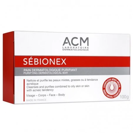 ACM SÉBIONEX PAIN DERMATOLOGIQUE PURIFIANT