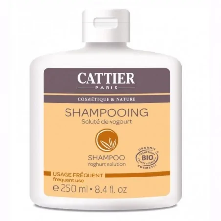 cattier SHAMPOOING AU SOLUTE/YAOURT USAGE FREQU
