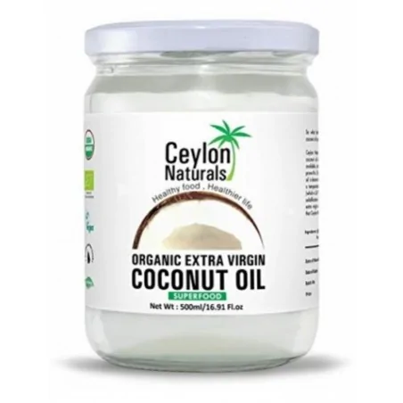 CEYLON NATURALS HUILE DE COCO EXTRA VIERGE BIO 500 ml