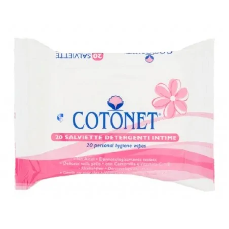 Cotonet Lingettes Intimes 20 Salviettes