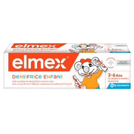 Elmex Dentifrice Children 3-6 ans 50ml