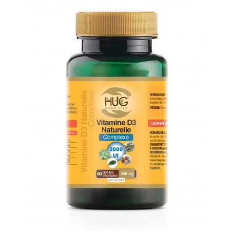 HUG Vitamine D3 Naturelle Complexe 2000UI