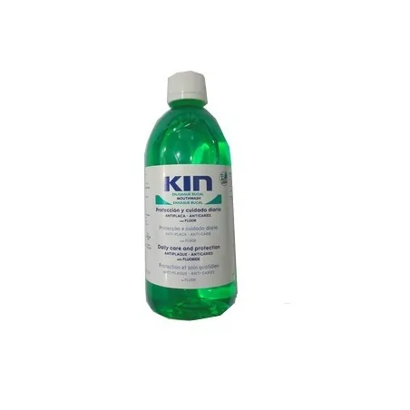 KIN BAIN DE BOUCHE PROTECTION ET SOIN QUOTIDIEN À L'ALOE VERA 500 ML