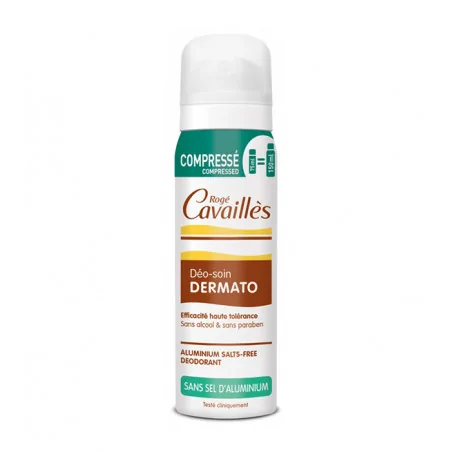 Roge cavailles deo soin dermato spray compressé 75ml